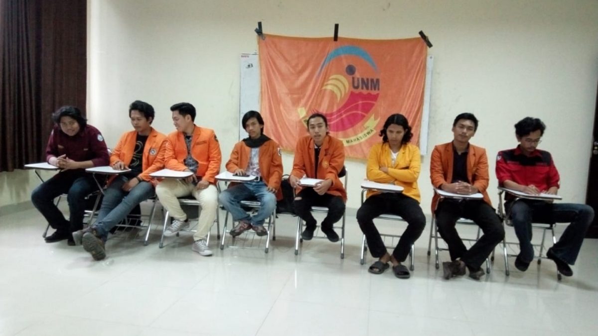 BEM UNM GELAR NYATAKAN SIKAP TEGAS LK UNM MELALUI KONFERENSI PERS