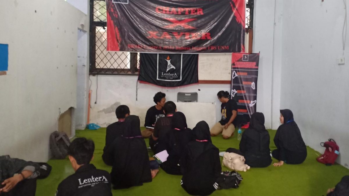 HARI TERAKHIR INDOOR, BKMJ LENTERA AKAN HADIRKAN ACT AND CULTURAN TRAINING