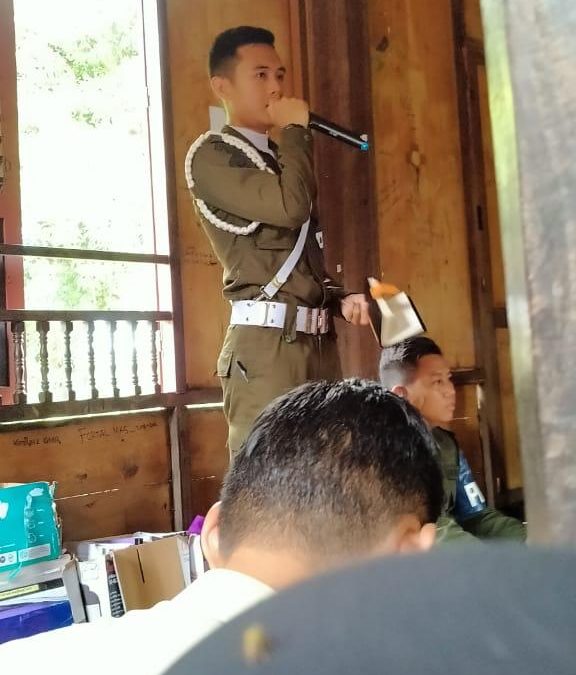 RIDWANSYAH TERPILIH SEBAGAI KOMANDAN MENWA SATUAN 702 UNM TAHUN 2020