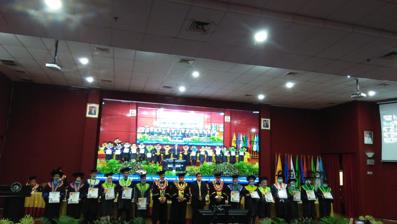 UNM GELAR WISUDA PERIODE SEPTEMBER 2020