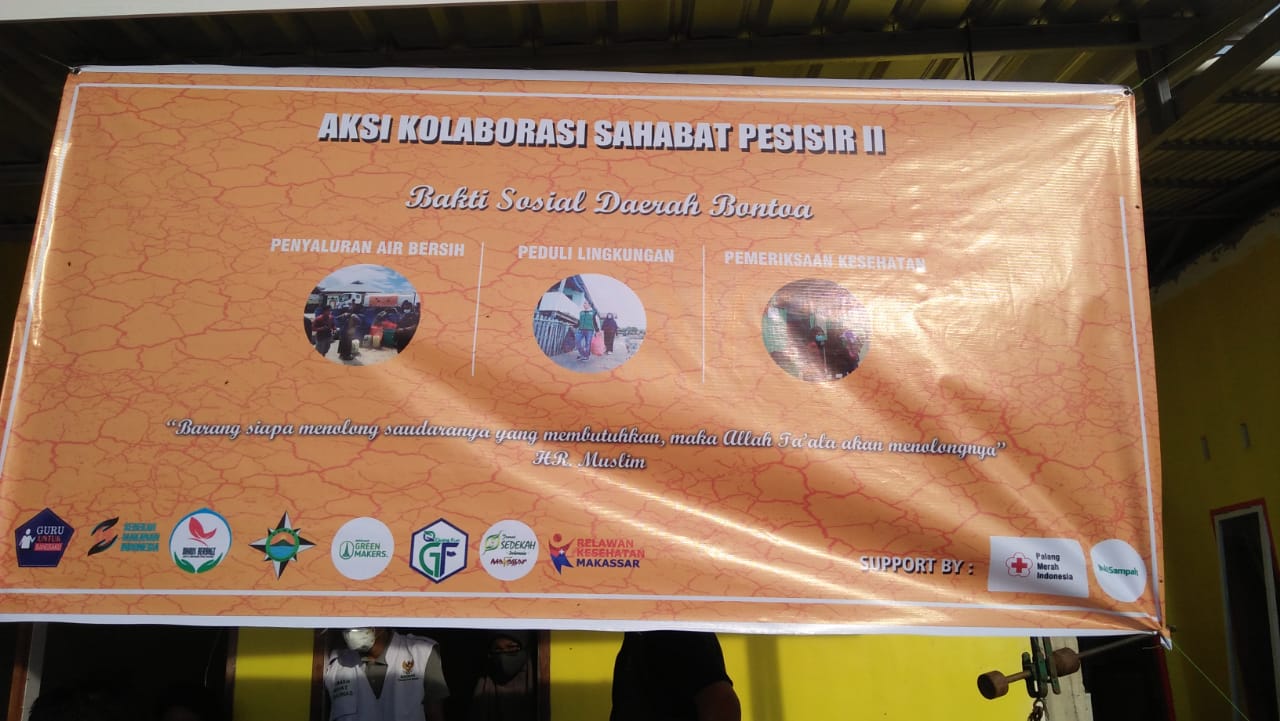 SAHABAT PESISIR GELAR AKSI KOLABORASI SAHABAT PESISIR II DI MAROS