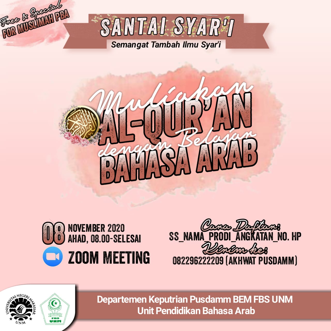 PUSDAMM BEM FBS UNM ADAKAN SANTAI SYAR’I