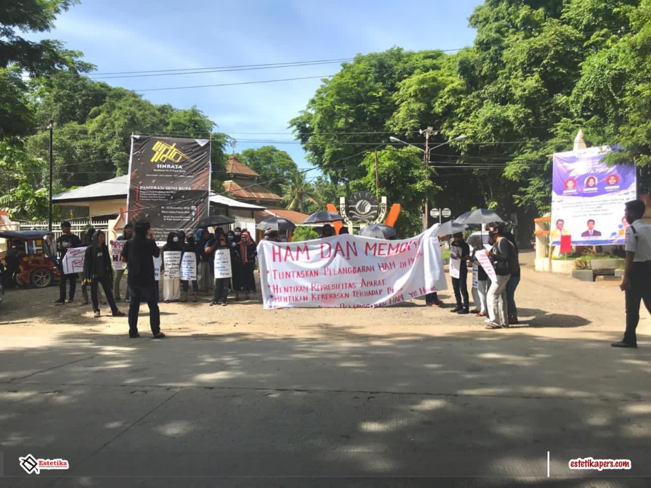 LK SE-FBS UNM GELAR AKSI PERINGATI HARI HAM SEDUNIA