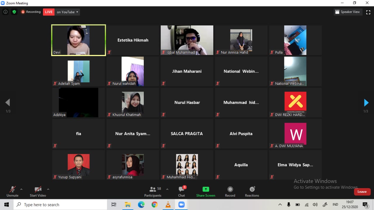 HARI TERAKHIR NATIONAL WEBINAR HIL PRASASTI BAHAS SASTRA KANON VS SASTRA POPULER