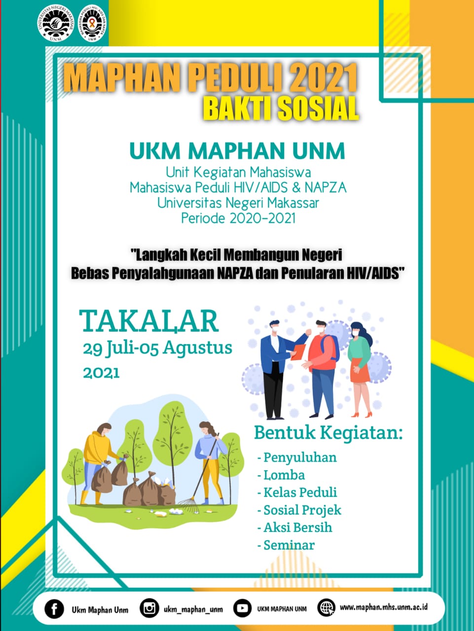 UKM MAPHAN AKAN LAKSANAKAN PENGABDIAN PADA MASYARAKAT DI TAKALAR
