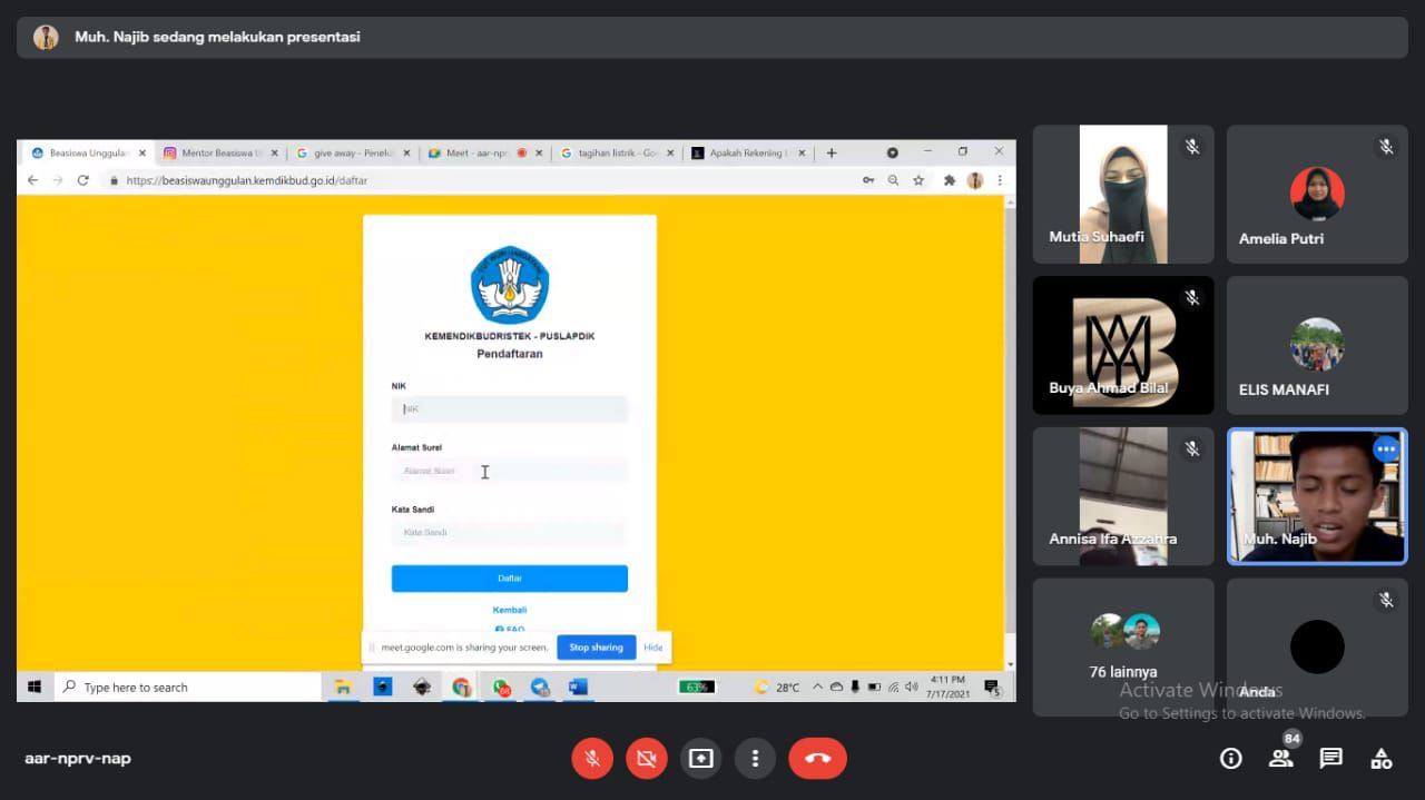 HMPS ACCESS BERI PEMAHAMAN TENTANG BEASISWA UNGGULAN LEWAT COMPASS