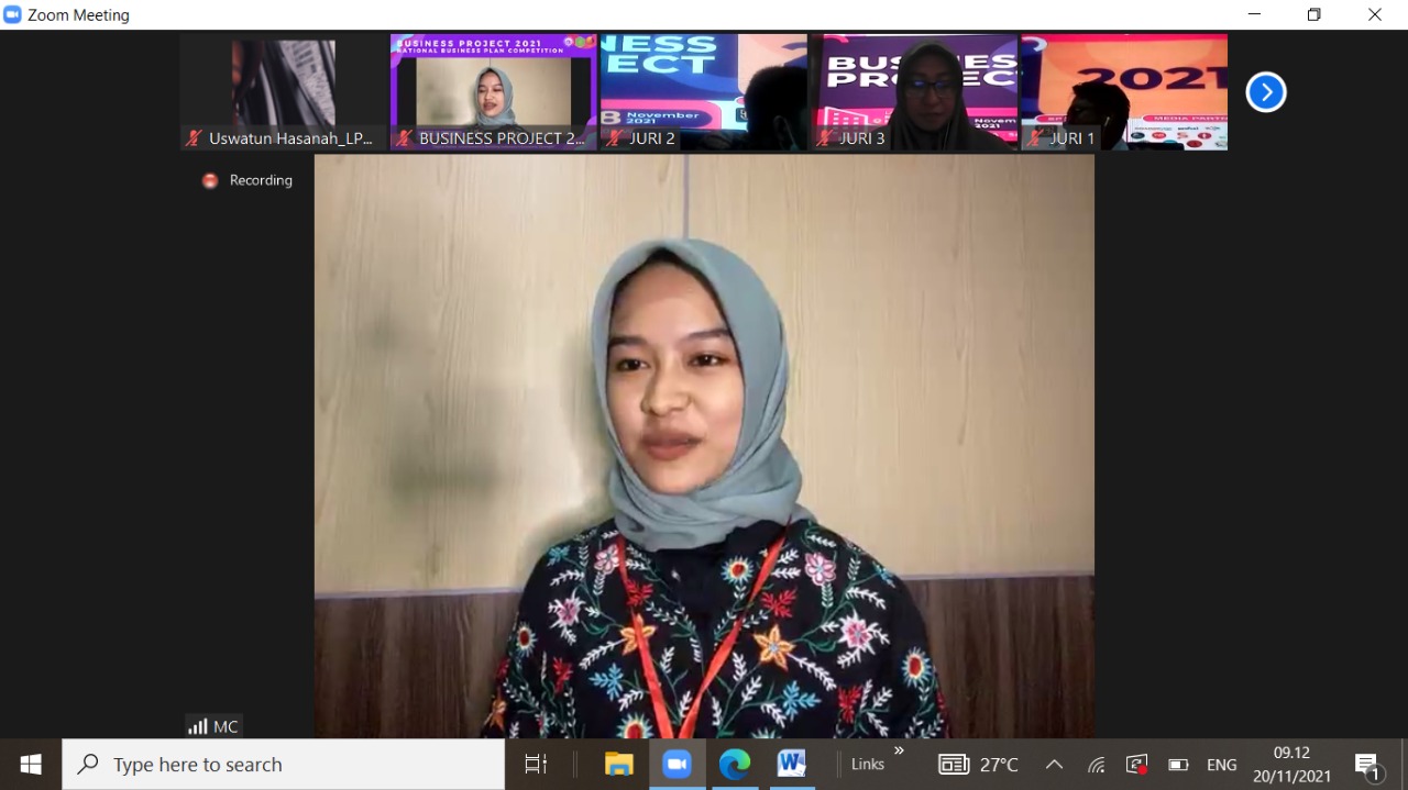 HIMANIS FIS-H UNM ADAKAN NATIONAL BUSINESS PLAN COMPETITION