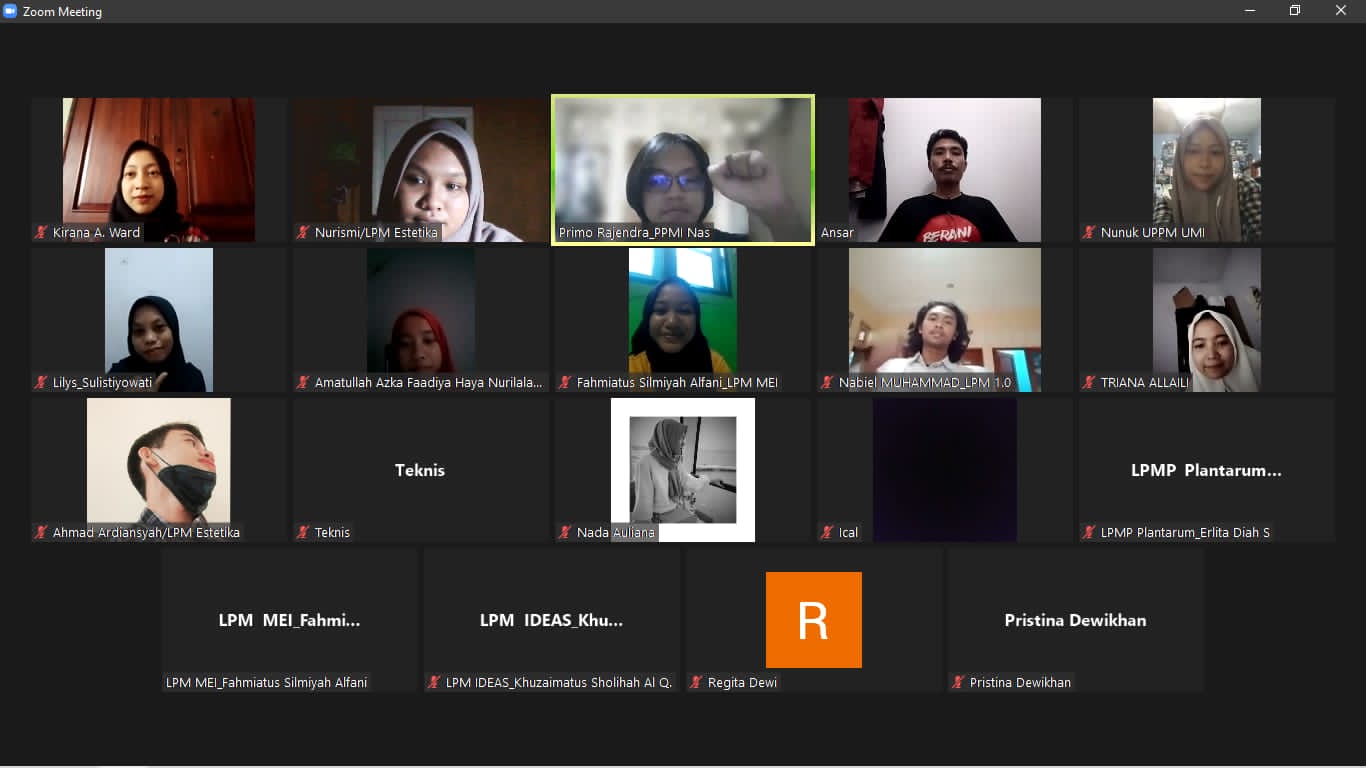 DISKUSI TERBUKA KASUS KRIMINALISASI PERSMA UPPM UMI