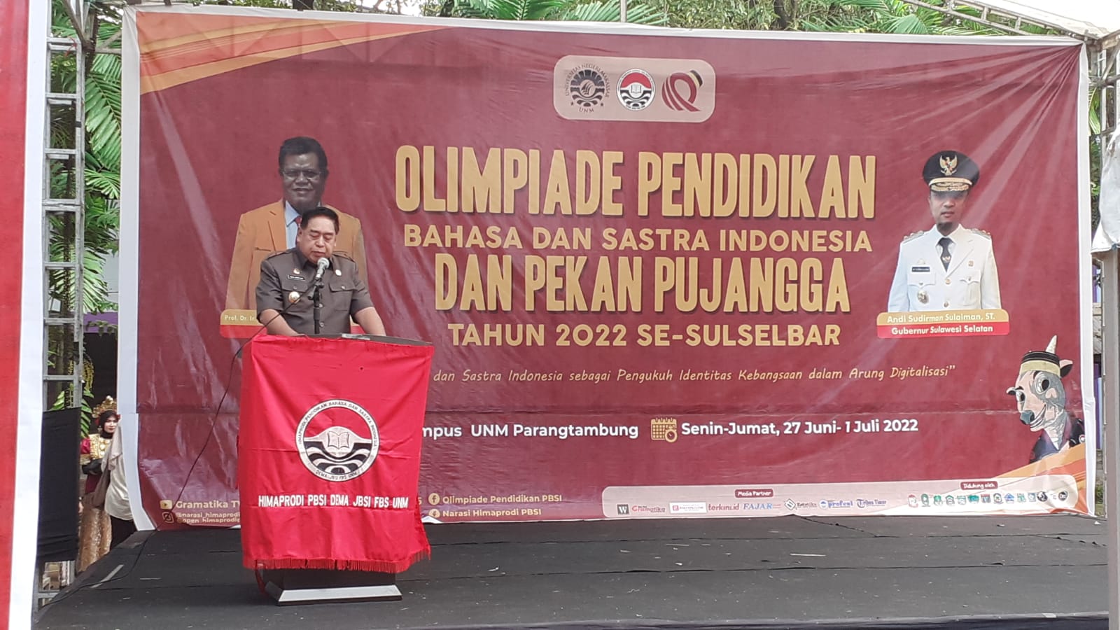 SEKRETARIS DAERAH SULSEL RESMI BUKA OPEN 2022