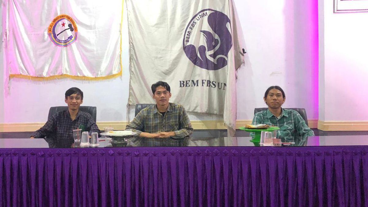 DEBAT CALON PEMIMPIN LK FBS BAHAS DEGRADASI MINAT BERLEMBAGA MAHASISWA