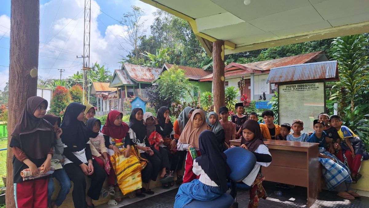 DESA RAPPOLEMBA JADI PILIHAN UTAMA HMPS PBA ‘ARSY LAKSANAKAN BAKSOS