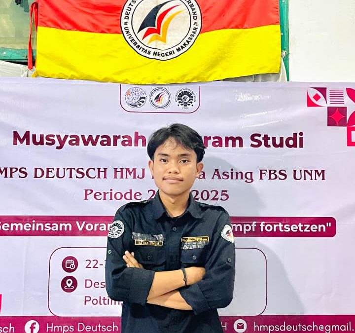 NAHKODA BARU HMPS DEUTSCH, RAHMAT HIDAYATULLAH USUNG VISI INOVATIF, INKLUSIF, DAN PARTISIPATIF