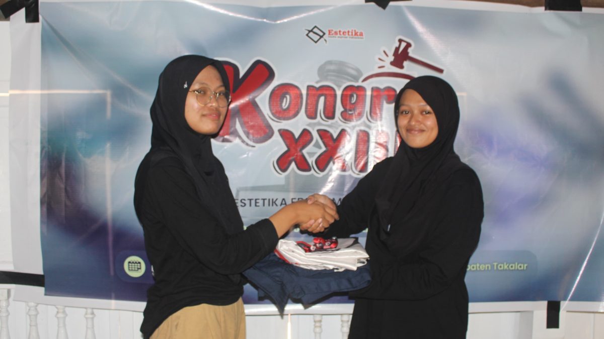 LPM ESTETIKA TETAPKAN VANIE WIRASTI SEBAGAI FORMATUR PEMIMPIN UMUM DALAM KONGRES XXIII