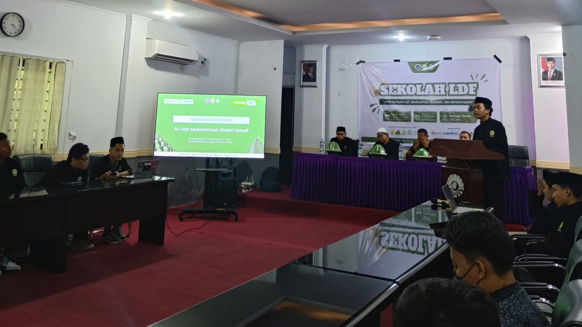 SEKOLAH LDF KEMBALI DIGELAR, UPAYA TINGKATKAN KAPASITAS PENGURUS LDK FSI RI UNM