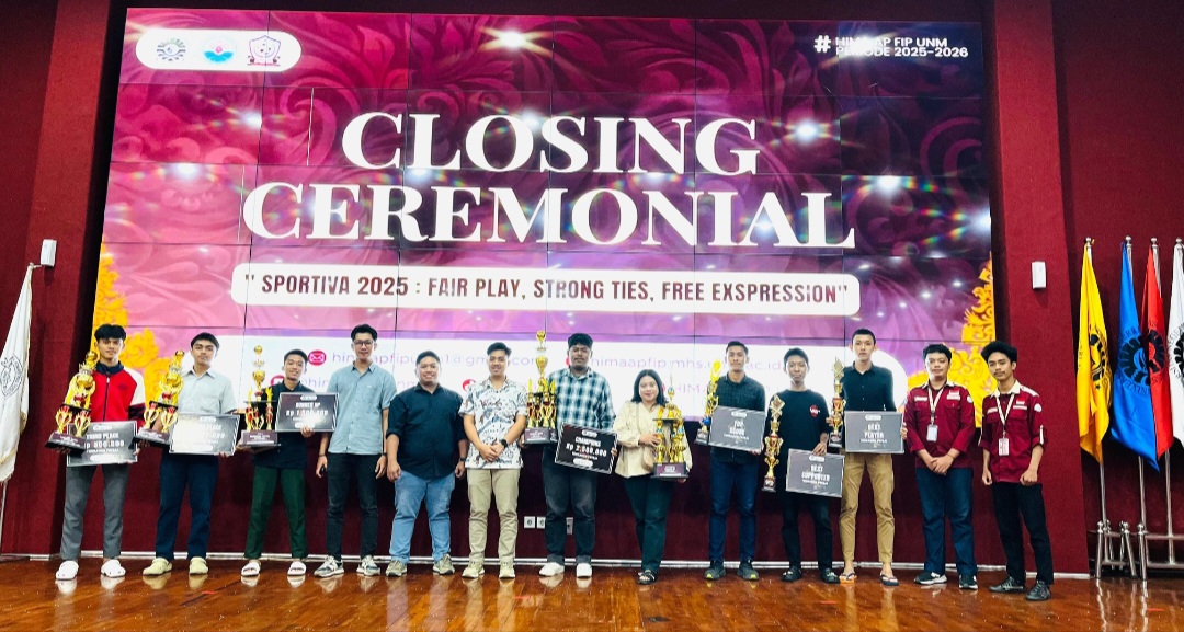 HIMPUNAN MAHASISWA ADMINISTRASI PENDIDIKAN GELAR PENUTUPAN SPORTIVA 2025