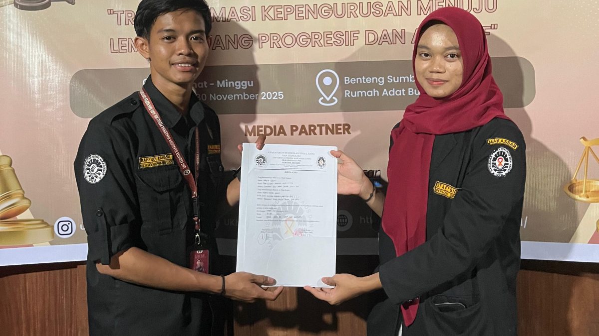 NURUL FITRAH UTAMI TERPILIH SEBAGAI FORMATUR KETUA UMUM UKM MAPHAN PERIODE 2025-2026